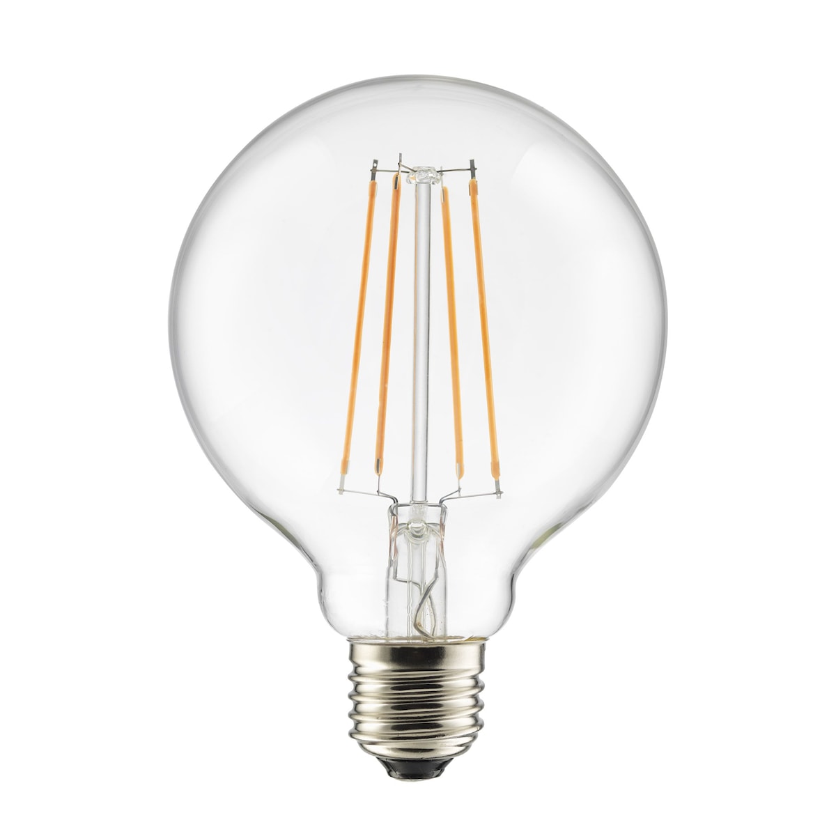 Unison LED stor glob G95 7W 50-720lm 2200K 3-steg minne E27