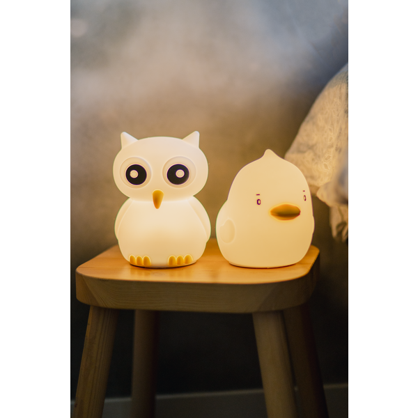 Nattlampa LED Functional Owl laddbar 15cm