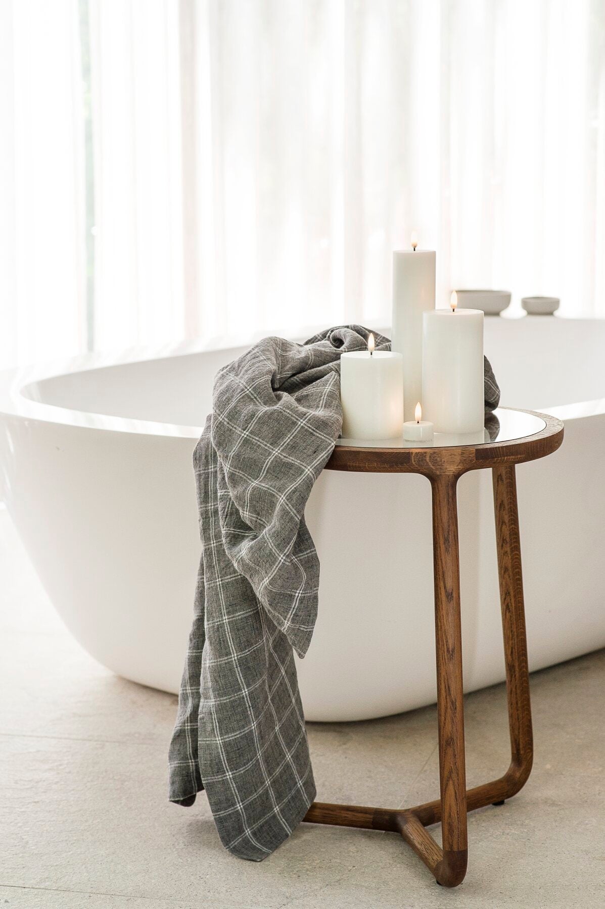 UYUNI Värmeljus LED - Vit - 6,1x4,7cm - Remote Ready