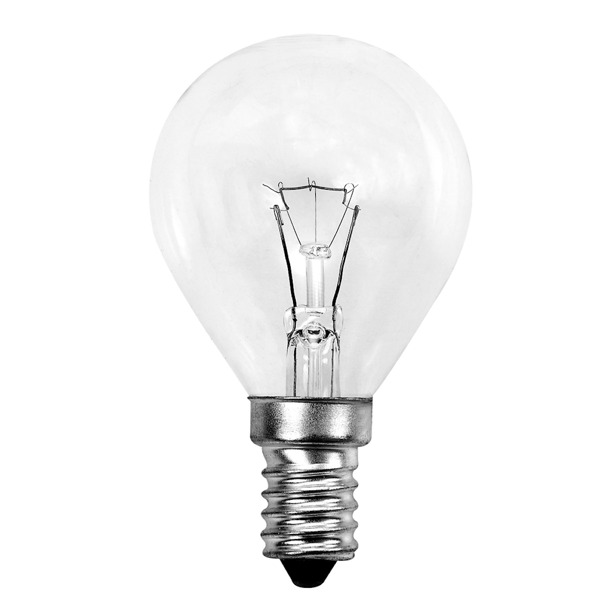 Glödlampa litet klot klar 230V 7W E14