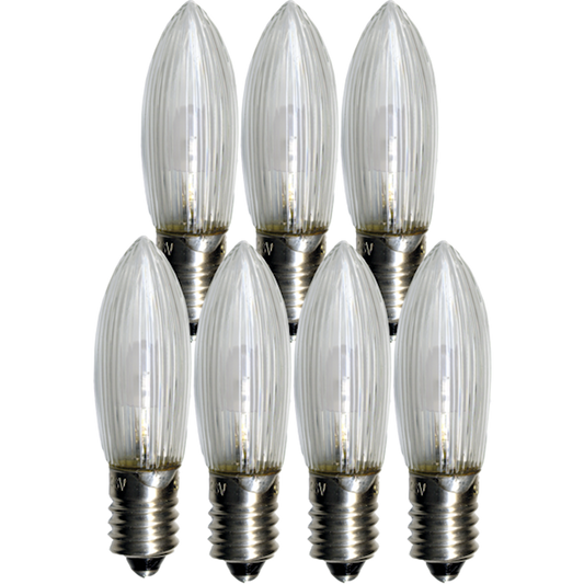 Topplampa LED 7-pack 0,2W 10-55V E10