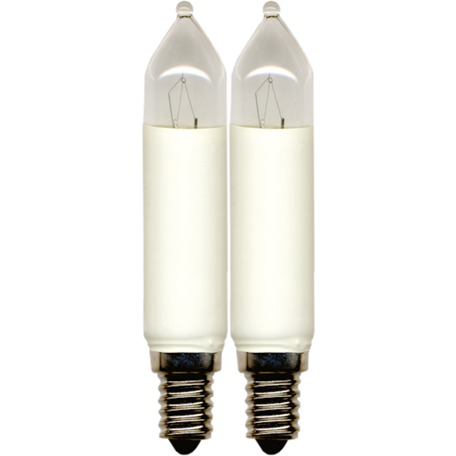 Skaftlampa 2-pack 14V 7W 105x20mm E14