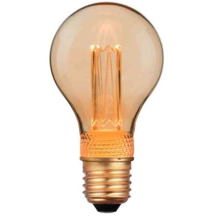 LED Decoration normalform amber 2W 65lm 1800K E27