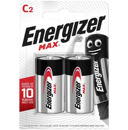 Batteri C/LR14 2-pack Energizer Max