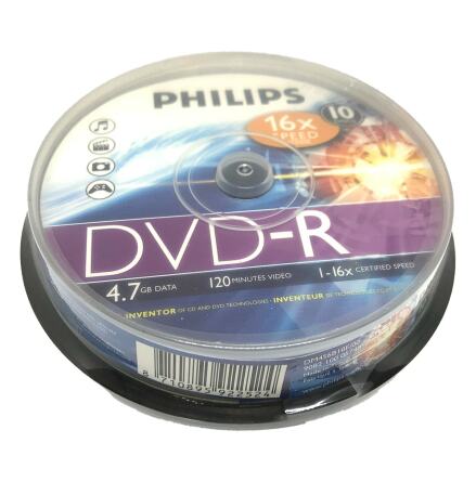 DVD-R 4,7Gb 16x 10st