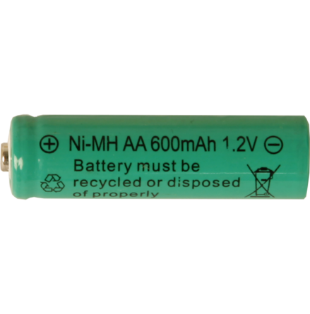 Laddbart batteri 2-pack AA 1,2V 600mAh Ni-MH