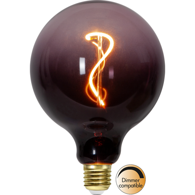 LED-lampa E27 G125 ColourMix