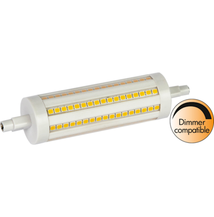 LED 10W 1100lm 2700K 118mm dimbar R7s