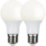 LED-lampa E27 2-pack Opaque Basic