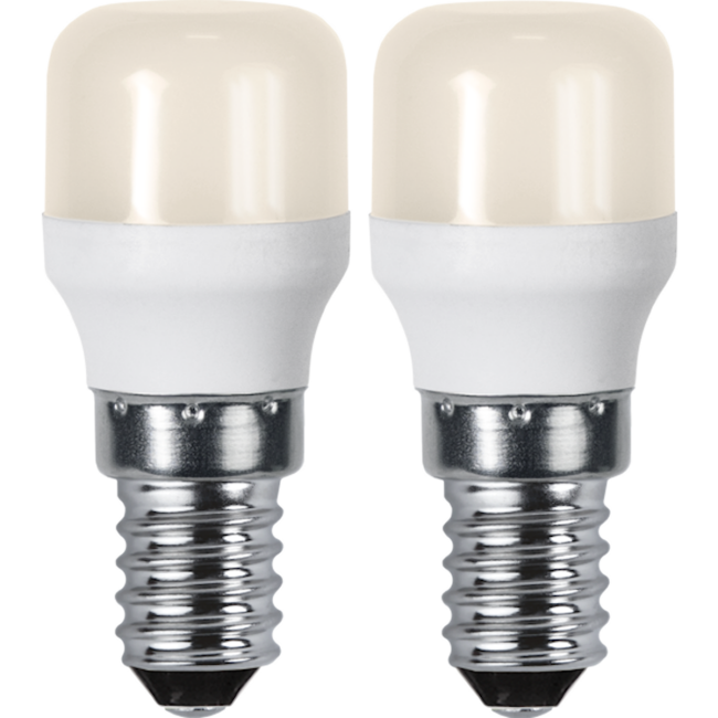 LED-lampa E14 2-pack Opaque Basic