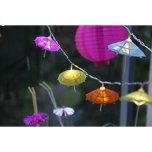 Ljusslinga Umbrella 10 ljus med timer
