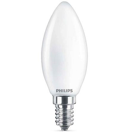 Philips LED kronljus frostad 2,2W 250lm 2700K E14