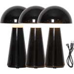 Bordlampa Mushroom laddbar 28cm hg