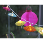 Ljusslinga Umbrella 10 ljus med timer