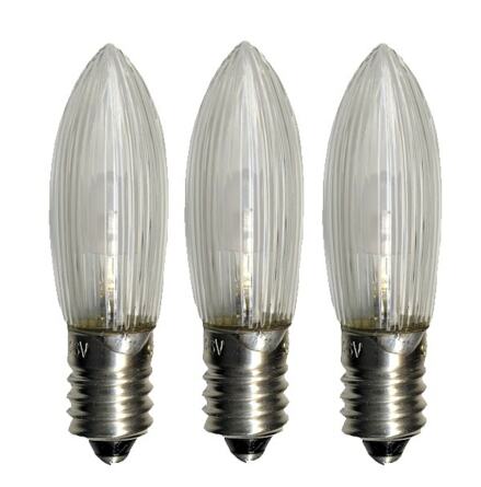 Lampa ljusstake LED 3-pack 0,2W E10