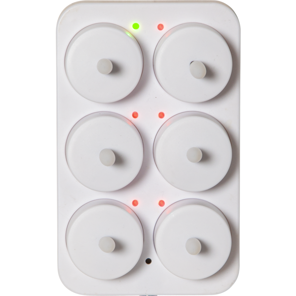 LED Värmeljus 6-pack Flamme Charge USB