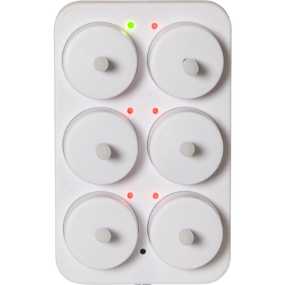 LED Värmeljus 6-pack Flamme Charge USB