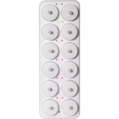 LED Värmeljus 12-pack Flamme Charge USB