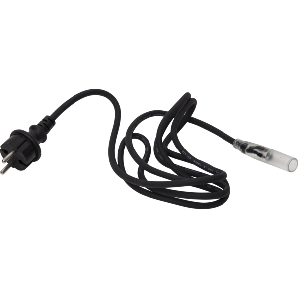 Startkabel Ropelight micro svart 1,8m IP44