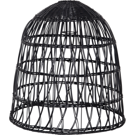 Lampskärm Knute svart 50cm hög