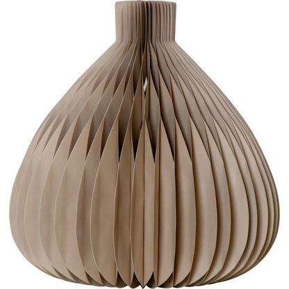 Hängande bordsekoration honeycomb beige 30cm hög