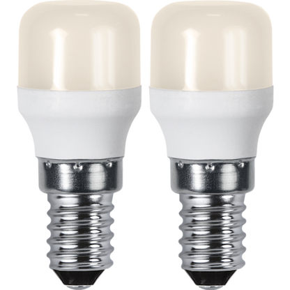 LED-lampa E14 2-pack Opaque Basic
