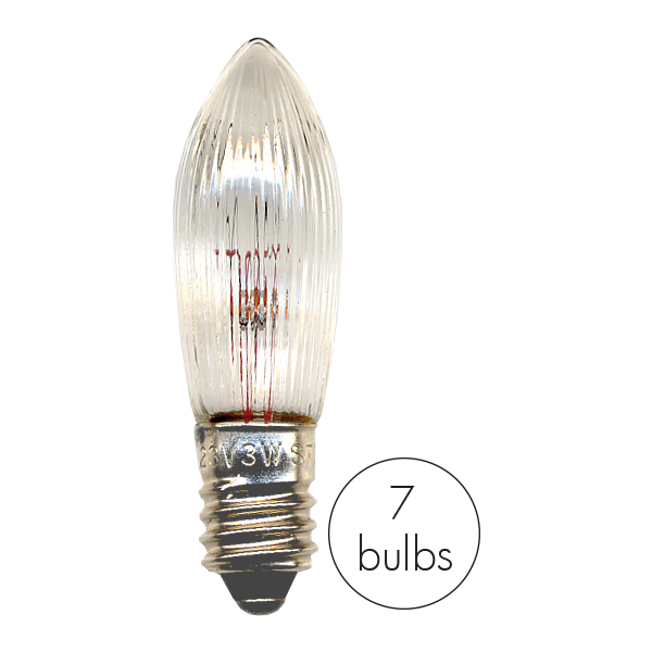 Topplampa 7-pack 34V 3W E10