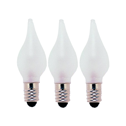 Topplampa romance 55V frostad 3-pack E10