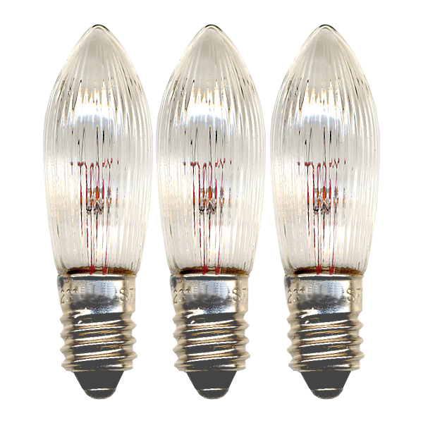 Topplampa 12V klar 3-pack E10
