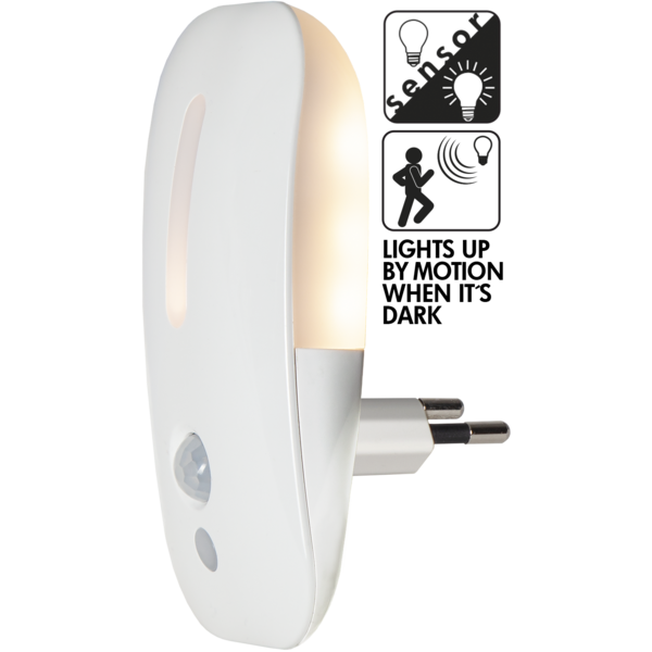 Nattlampa LED rörelsesensor 20lm