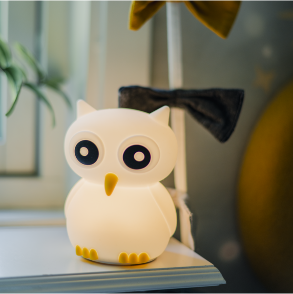 Nattlampa LED Functional Owl laddbar 15cm