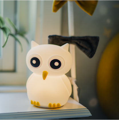 Nattlampa LED Functional Owl laddbar 15cm
