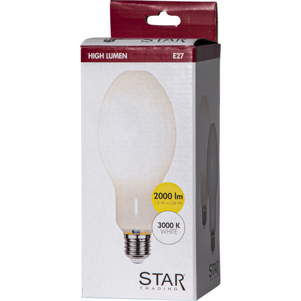 LED High-lumen 13W 2000lm 3000K E27