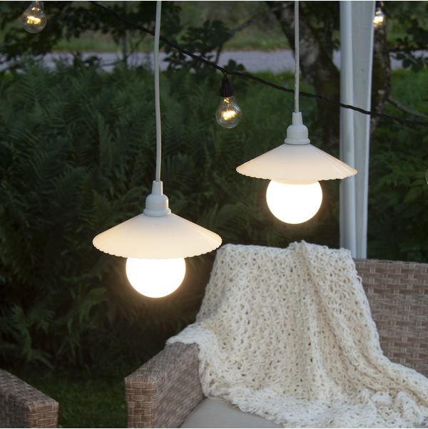 Tillbehör Connecta 3-pack lampskärm vit