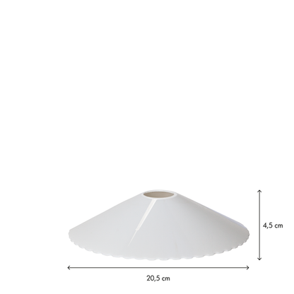 Tillbehör Connecta 3-pack lampskärm vit