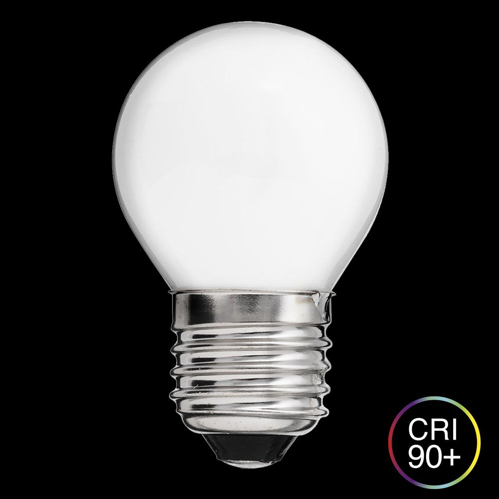 Unison LED klot opal 0,8W 45lm 2700K dimbar E27
