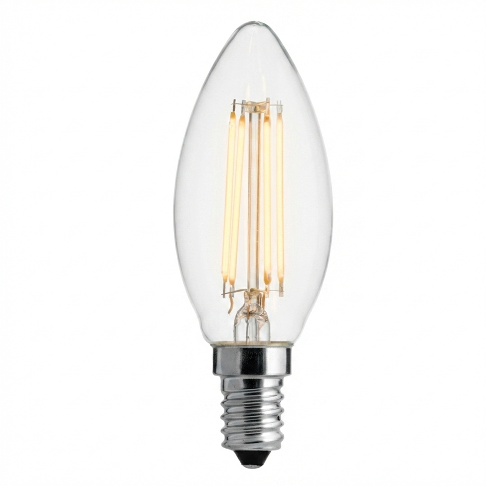 Unison LED kronljus klar dim to warm 4,5W 470lm 2700-2200K E14