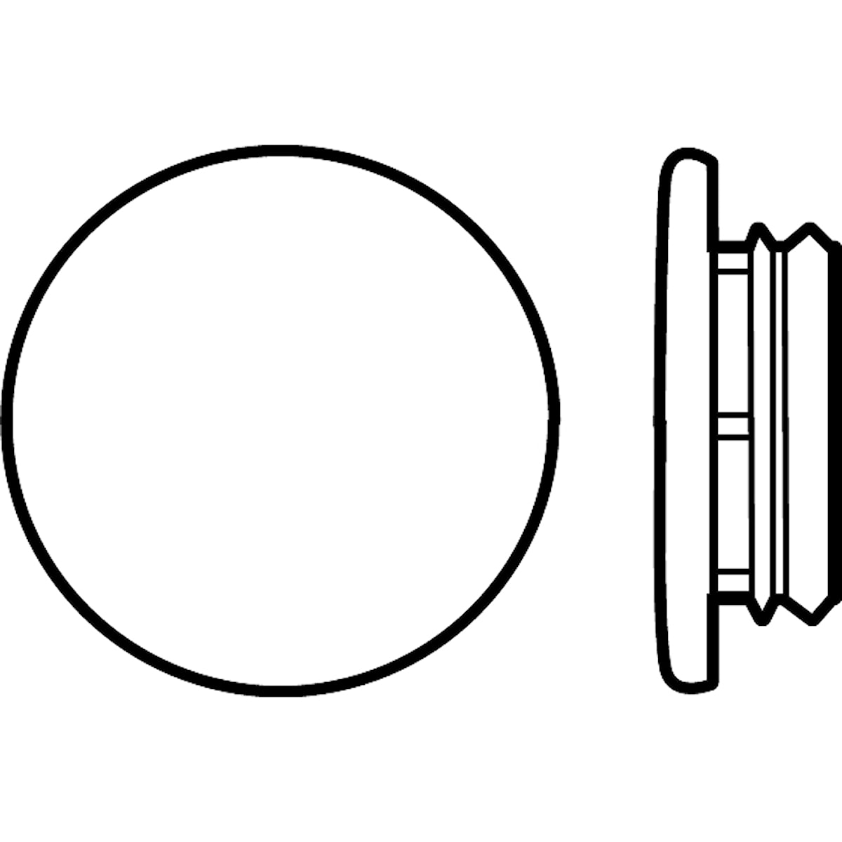 Plastlock 14, 19mm 20-pack beige
