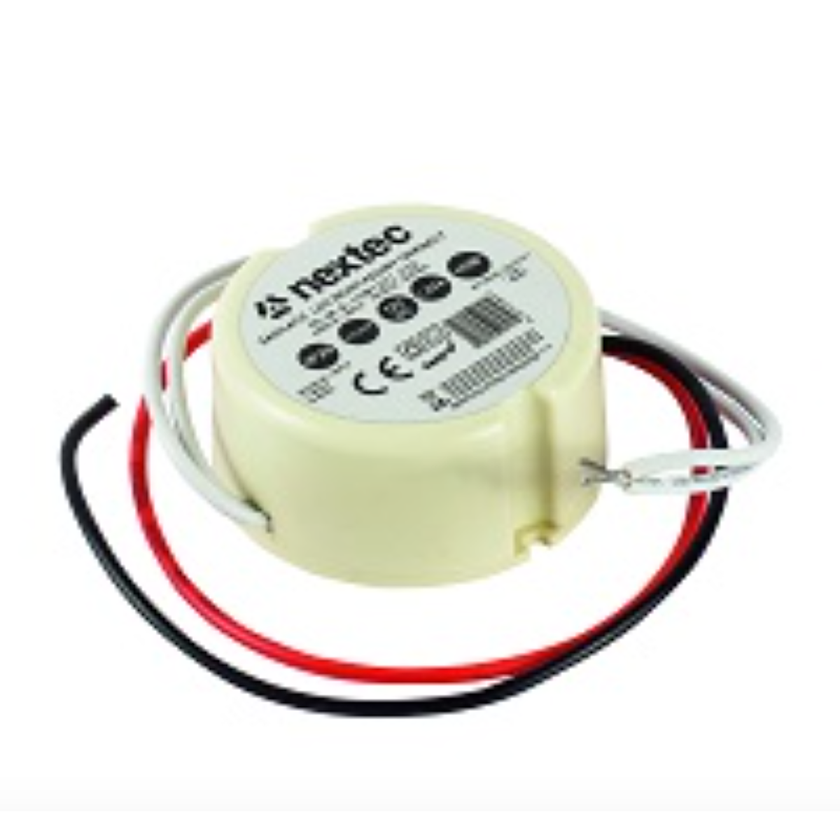 Elektronisk transformator 12V DC 1,25A 15W 230V Nextec