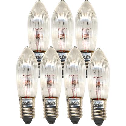 Topplampa 7-pack 34V 3W E10