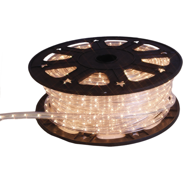 Ljusslang Ropelight micro varmvit 50m rulle