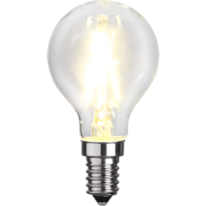 LED litet klot 1,5W 150lm 2700K E14