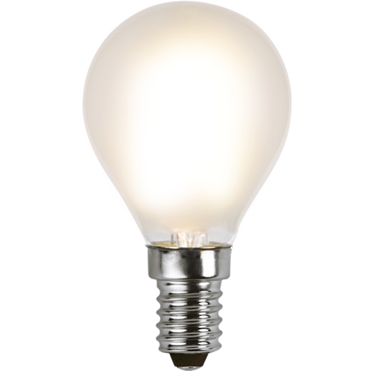 LED litet klot frostad 1,5W 150lm 2700K E14