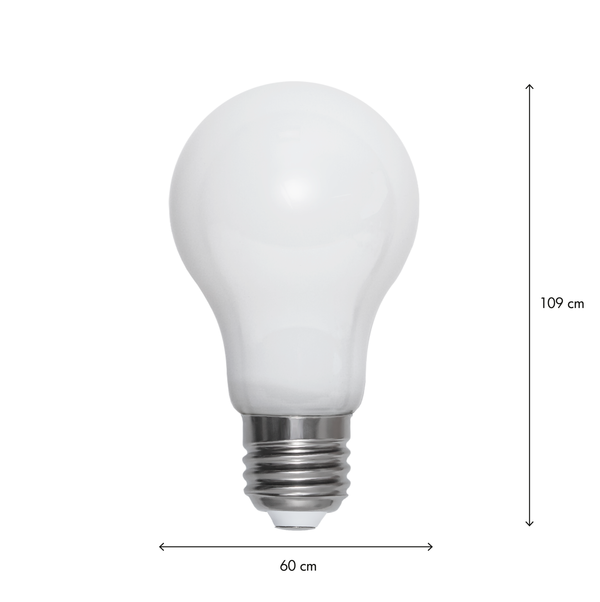 LED normalform opal RA90 5W 470lm 2700K E27