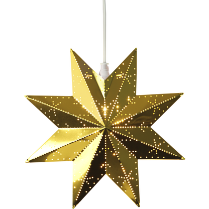 Metallstjärna Classic mässing 28cm