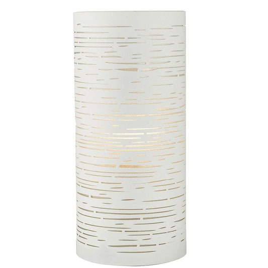 Oriva bordslampa Candy vit 22cm hög E14