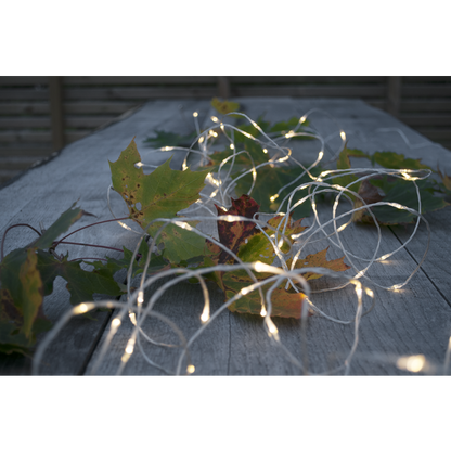 Ljusslinga Dewdrop outdoor 200LED 20m varmvit IP44
