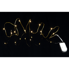 Batteridriven ljusslinga Dew Drop 12LED 110cm