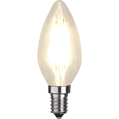 LED kronljus klar 4,2W 470lm 2700K dimbar E14