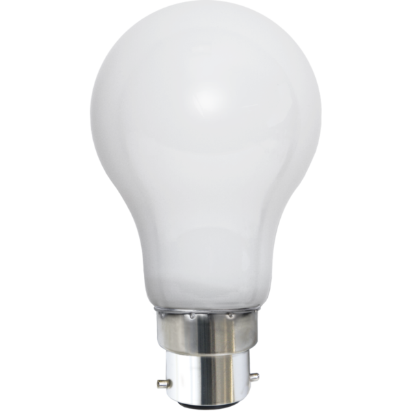 LED-lampa B22 A60 Opaque filament RA90